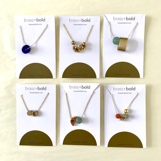 Brass and Bold Necklace