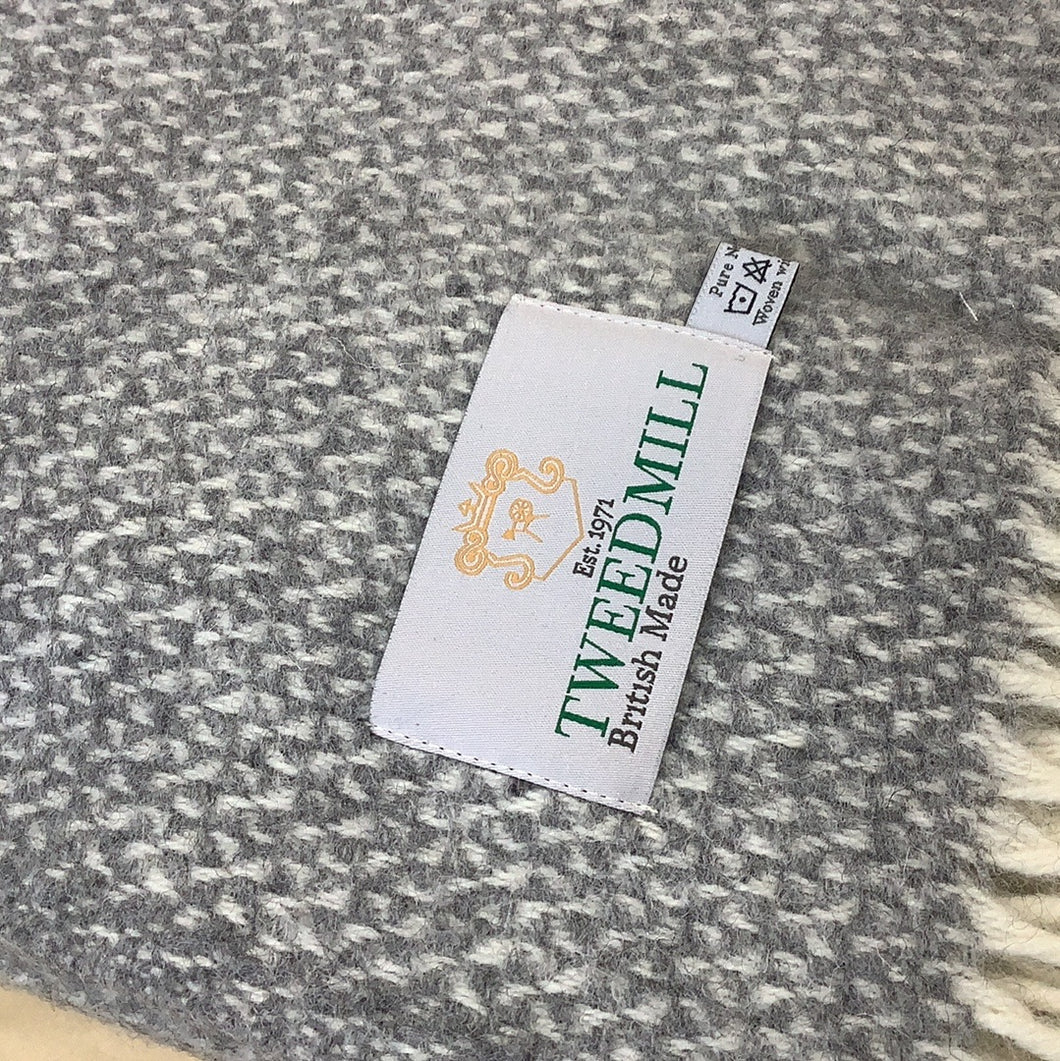 Tweedmill Blanket - Illusion Grey