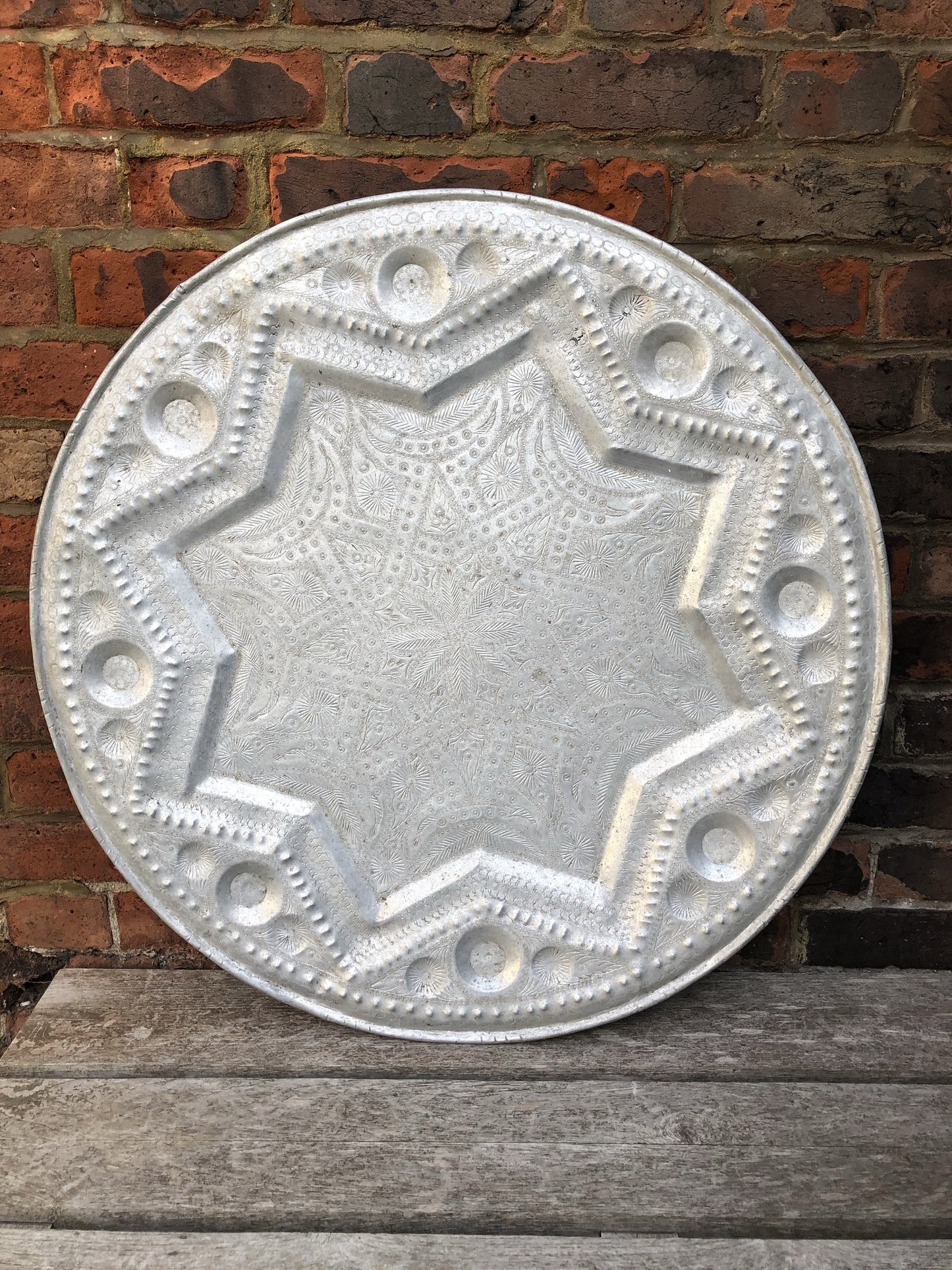Vintage Moroccan Tea Tray