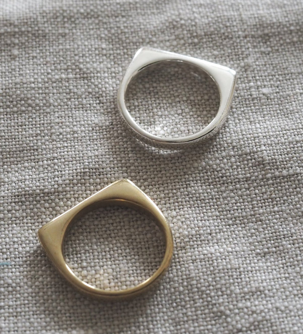 ROAKE Studio Bonnie D shape Ring
