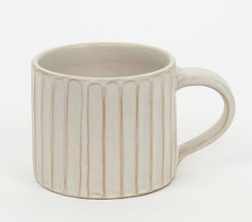 Afroart Rhea coffee cup - beige