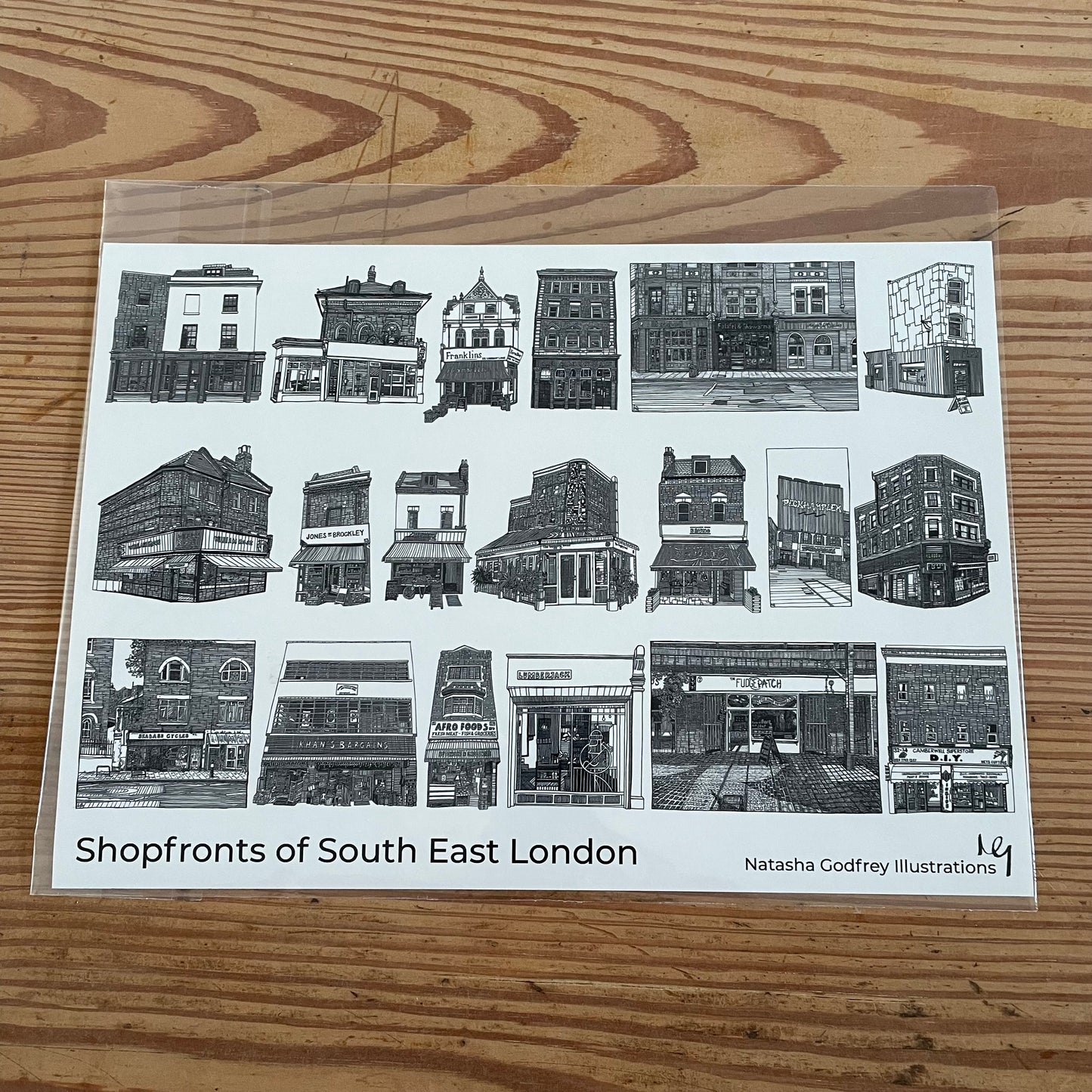 Natasha Godfrey A4 print