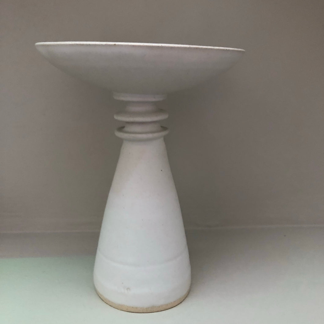 Caroline Wooden Ceramics - Pedestal Pot B