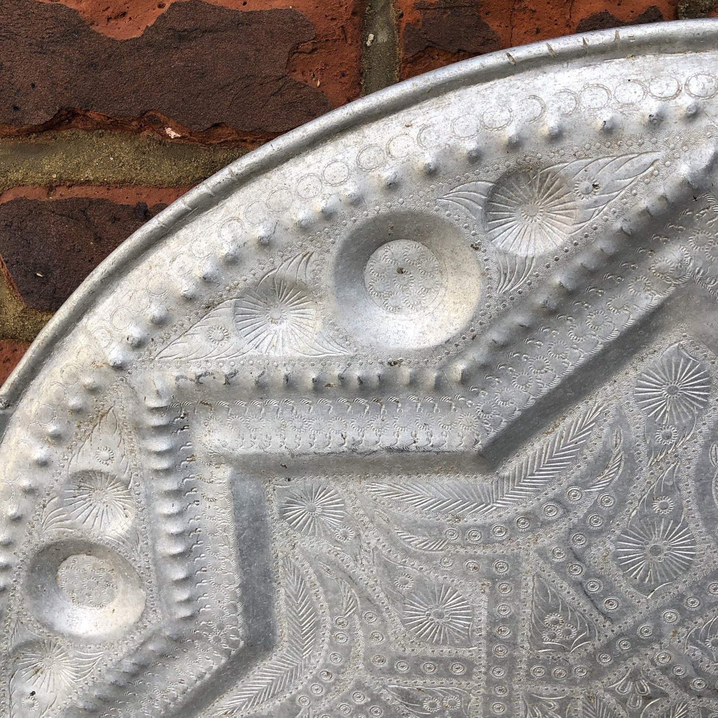 Vintage Moroccan Tea Tray