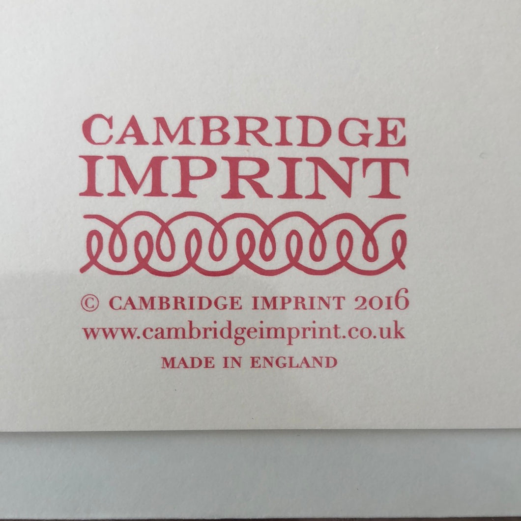 CARD Cambridge Imprint Greetings Card