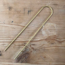 Load image into Gallery viewer, ROAKE STUDIO - Brass Hair Pin
