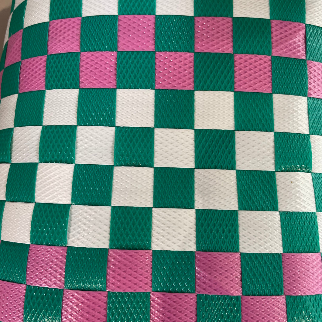 Frekkle - Dolly Basket - Green & Pink