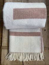 Load image into Gallery viewer, Forestry Wool River Dusty Pink Blanket
