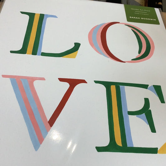 Sarah Goodwin - Love print