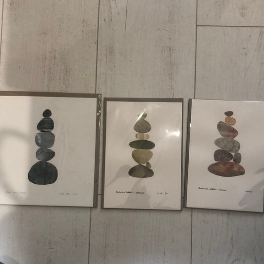 Ella oh stacked pebble print