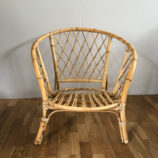 Vintage Bamboo Tiki Chair