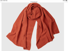 Load image into Gallery viewer, Rose-Brown garter stitch scarf
