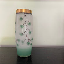 Load image into Gallery viewer, Flick Vintage 1950s oriental Chinese Japanese blossom design vase
