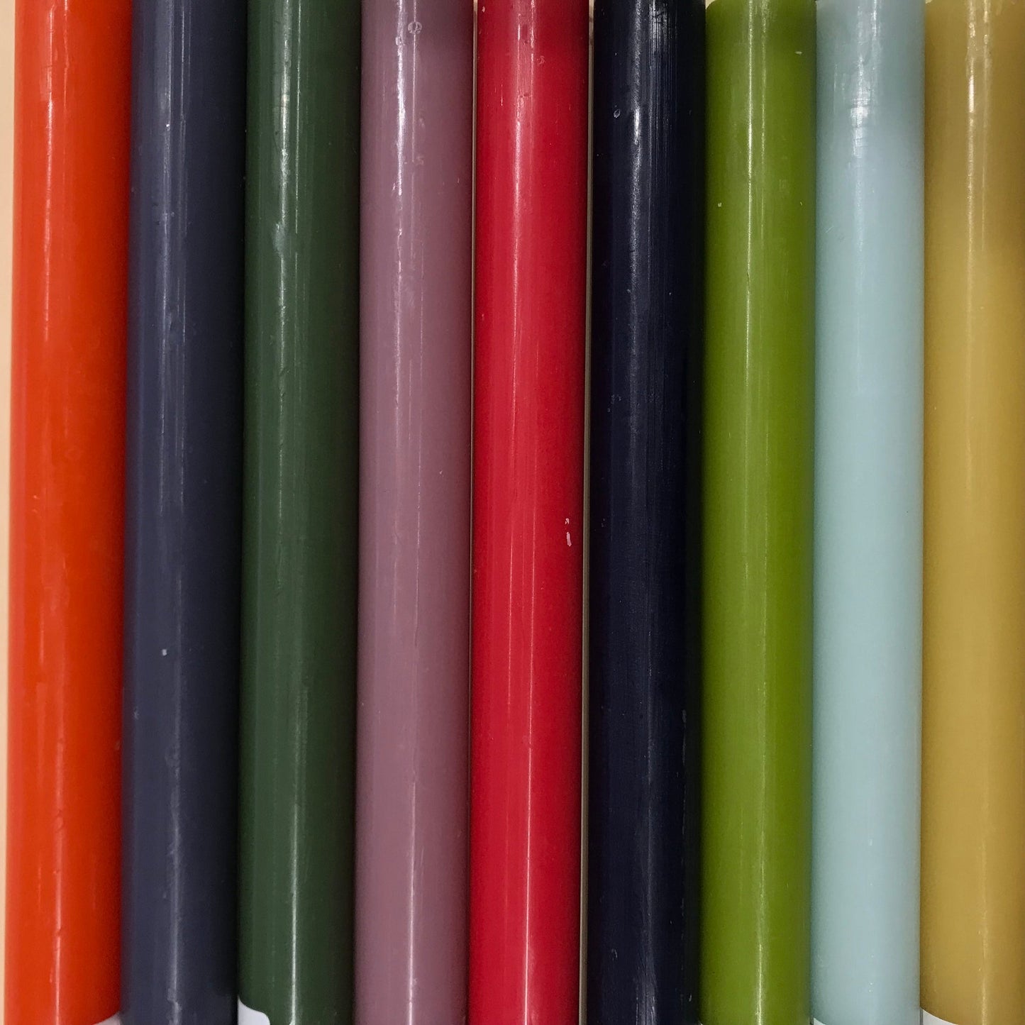 Dinner Candle single Plain colour
